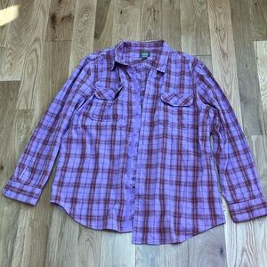 NWT St. Johns Bay outdoor button up shirt- men’s- great for anyone! XXL
